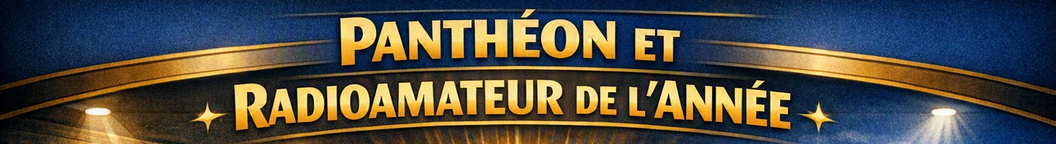 Panthéon et Radioamateur de l'année